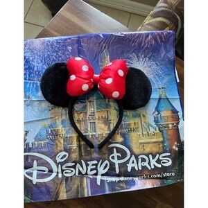 Disney Parks Minnie Ears/headband Plush Material
